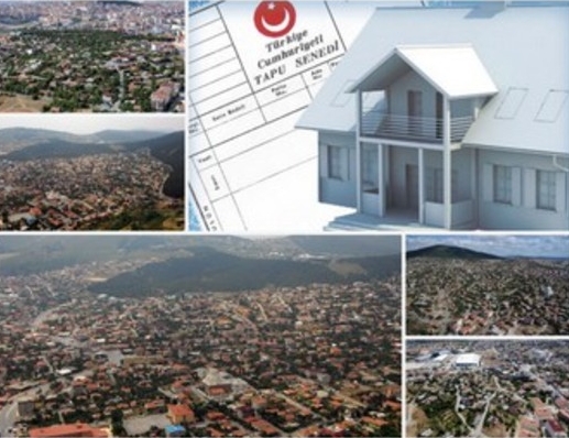 Üç mahalleye daha tapu geliyor