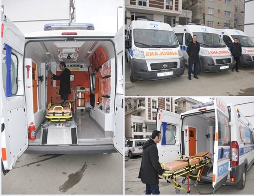 Hasta nakline 3 ambulans daha