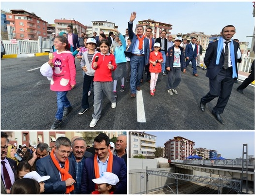 Güzelyalı’da üstgeçit rekoru