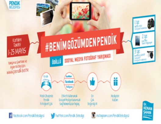 Pendik’le sosyal medyada ödül şansı