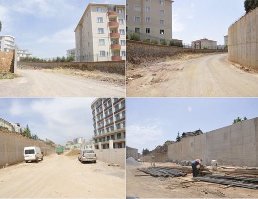 Yenişehir’e perde duvarlı yeni yol