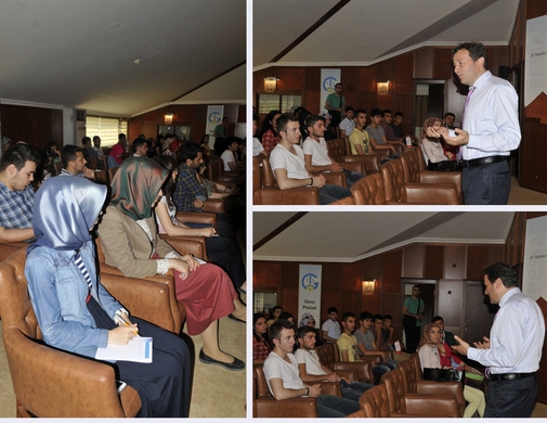 Stajyerler iş hayatına hazırlanıyor