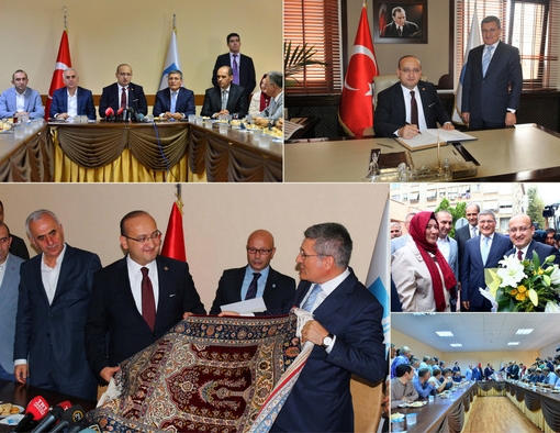 İlk ziyaret Pendik Belediyesine