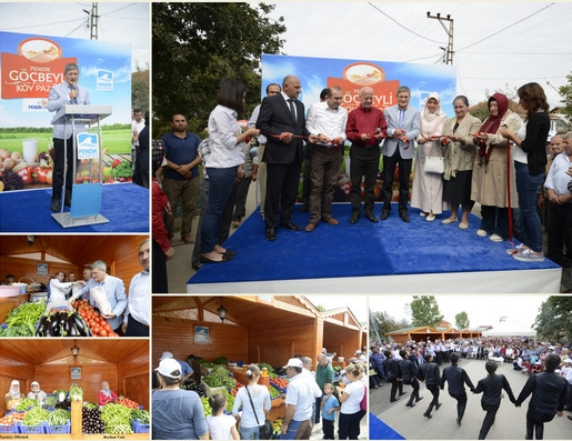 Köy Pazarına akın