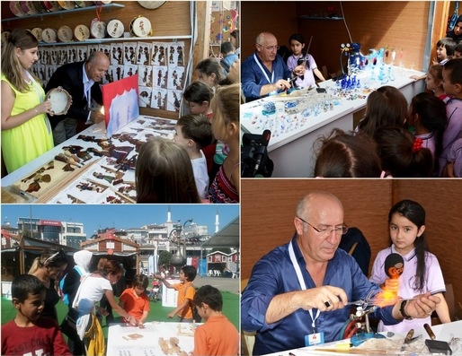 Çocuklardan festivale büyük ilgi