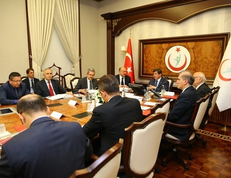 Başbakan Davutoğluyla toplantı