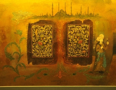 İranlı sanatçının minyatürleri Pendikte