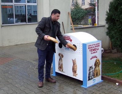 Çöpe değil yemeğe dönüşecek