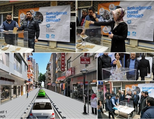 Belediye sordu esnaf seçti