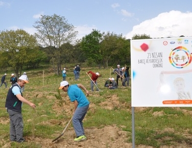 Emirli’ye Barış ve Kardeşlik Ormanı