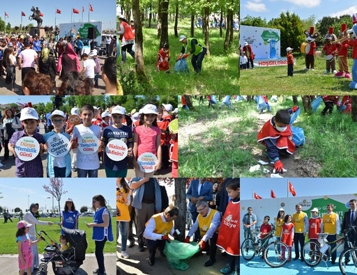 133 ülkeyle aynı anda temizlik