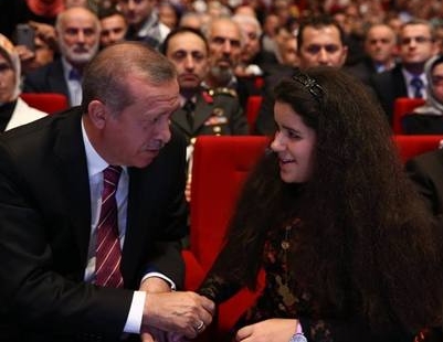 “Sizi çok seviyorum Cumhurbaşkanım”