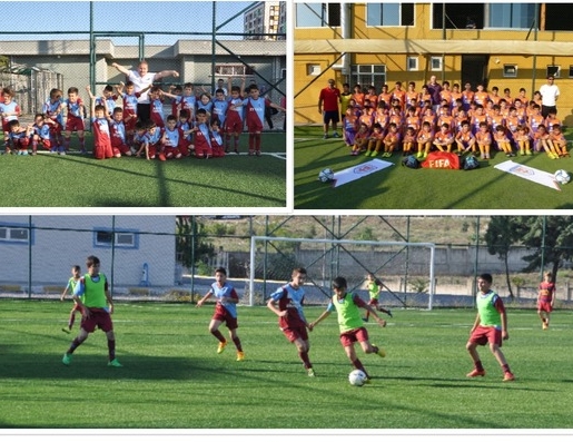 Futbolun yetenekleri keşfediliyor