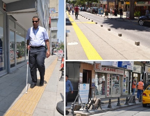 Kaldırımlar şimdi daha güvenli