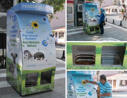 Attıklarınız mama olarak geri dönüyor