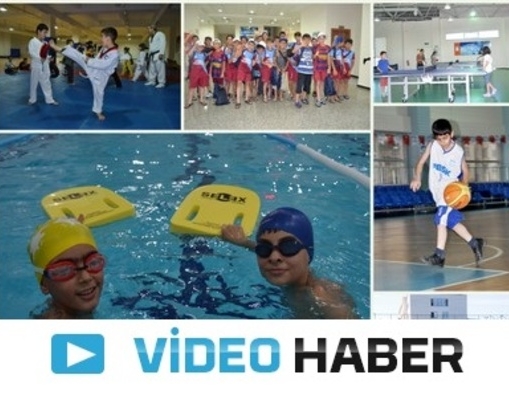 10 bin çocuğa yaz spor okulu