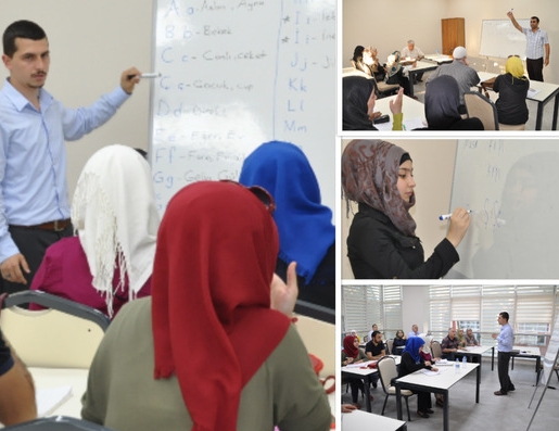 Suriyelilere Türkçe eğitimi