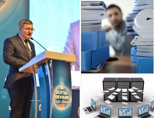 21 milyon evrak dijital arşivde