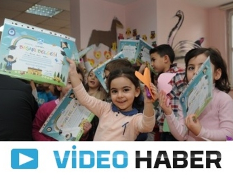 Çocuk Kulüplerinde karne heyecanı