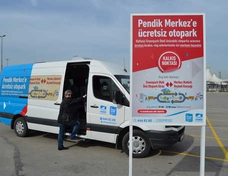 Otopark da ring servisi de ücretsiz