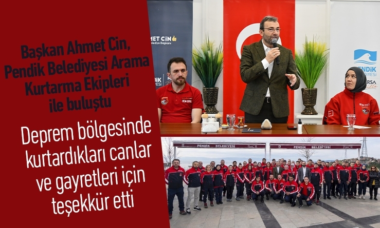 Başkan Ahmet Cin, PEAK ile buluştu