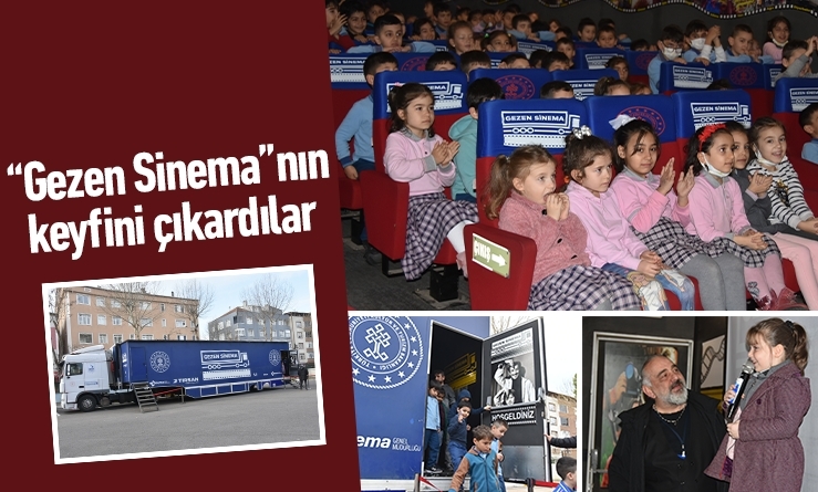 Gezen Sinema Tır’ı Pendik’te