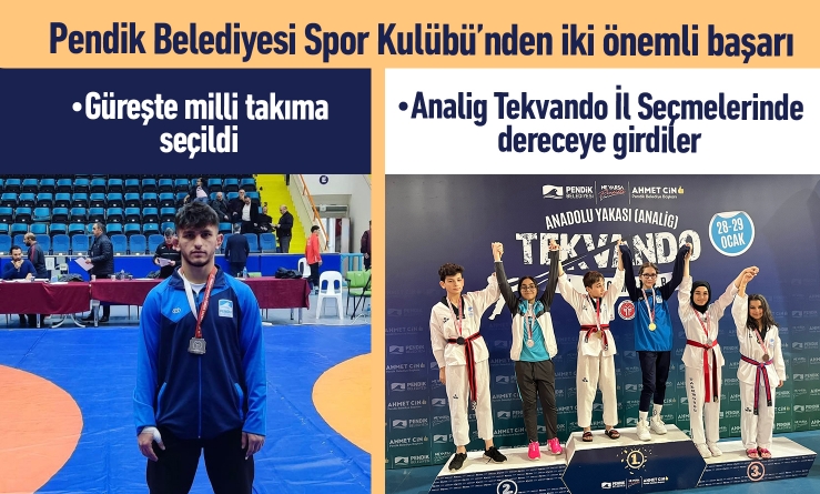 Pendik Belediyesi Spor Kulübü’nden iki önemli başarı