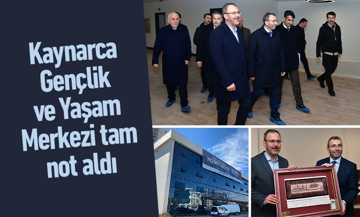Kaynarca Gençlik ve Yaşam Merkezi tam not aldı