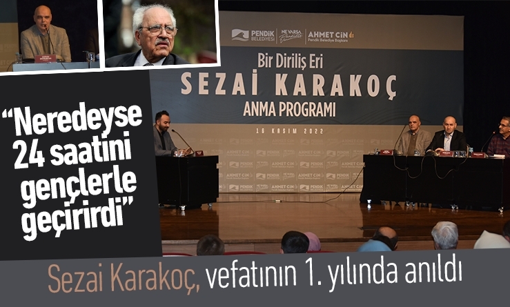 Vefatının birinci yılında anıldı