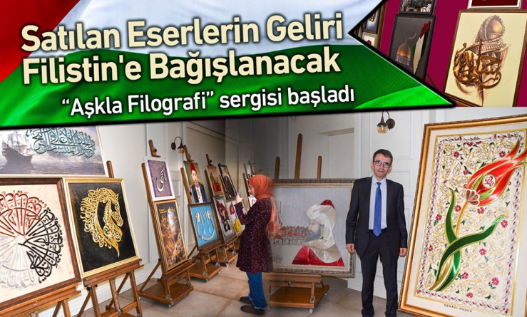 “Aşkla Filografi” Sergisi başladı