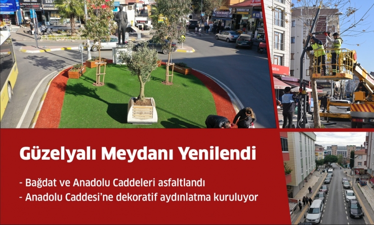 Güzelyalı Meydanı Yenilendi