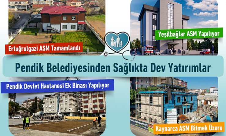 Pendik Belediyesinden Sağlıkta Dev Yatırımlar