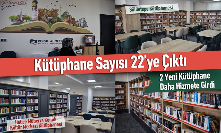İki Yeni Kütüphane Daha Hizmete Girdi