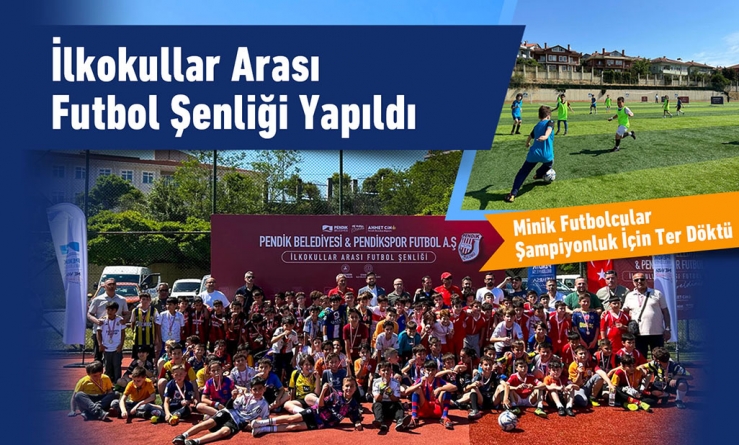 İlkokullar Arası Futbol Şenliği Yapıldı