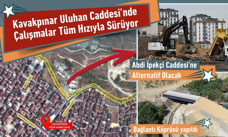 Uluhan Caddesi’ndeki Yol Açma ve Genişletme Çalışması Tamamlandı