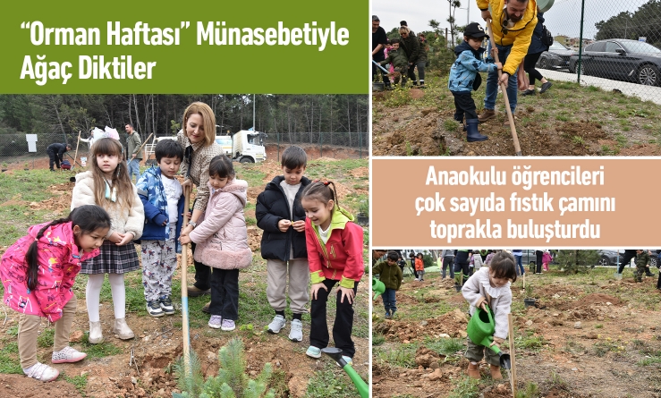 Orman Haftası Münasebetiyle Ağaç Diktiler