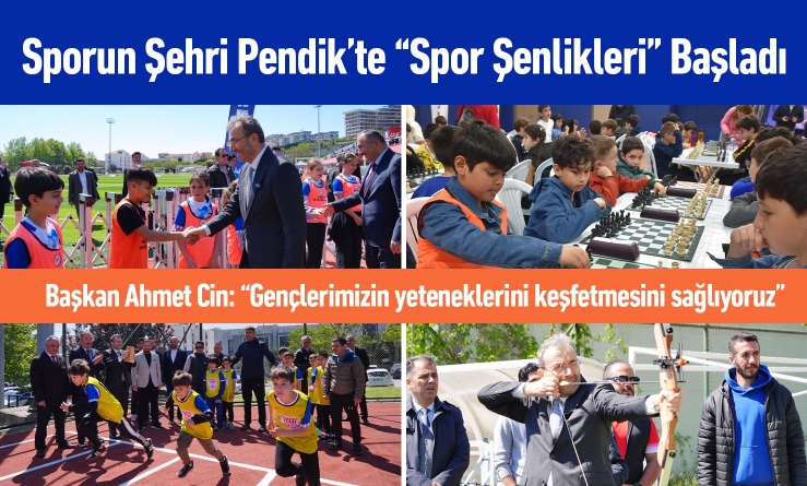 Sporun Şehri Pendik’te “Spor Şenlikleri” Başladı