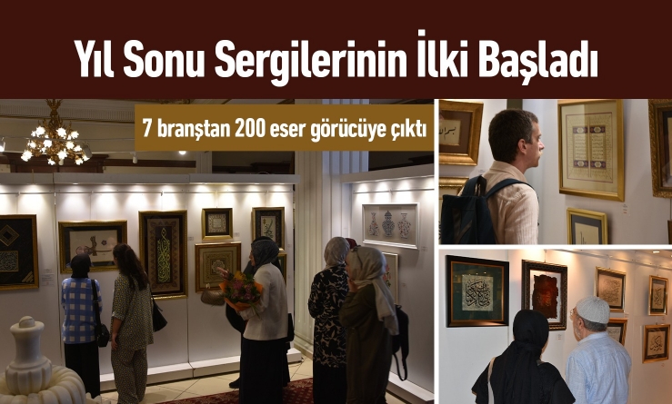 Yıl Sonu Sergilerinin İlki Başladı