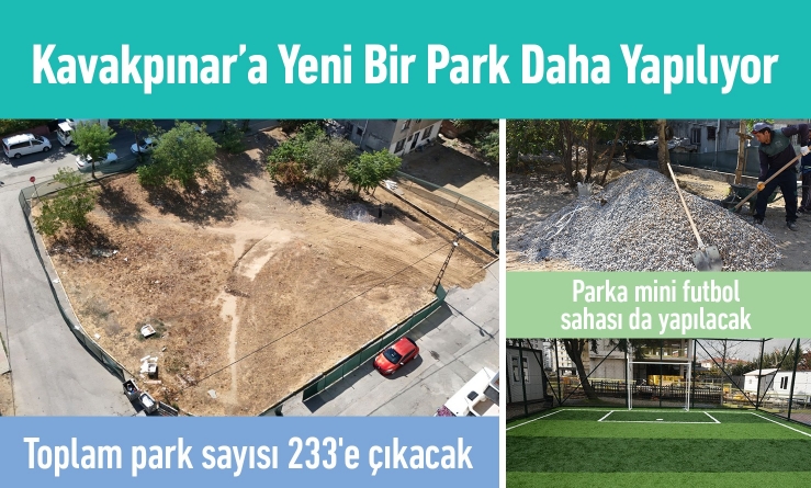 Kavakpınar’a Yeni Bir Park Daha Yapılıyor