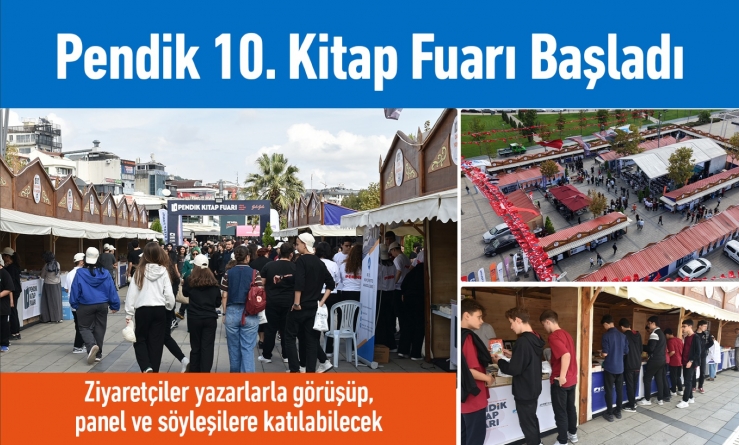 Pendik 10. Kitap Fuarı Başladı