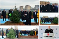 GARD ormanına ilk ağacı Başbakan dikti