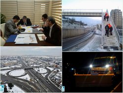 Beyaz örtüyle 24 saat mücadele