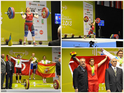 Halterci kızlarımız başarıya doymuyor