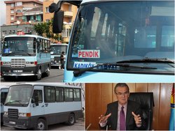 Minibüslere de akbil geliyor